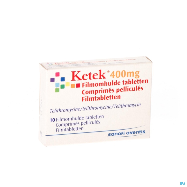 Ketek 400mg Tabl 10 X 400mg