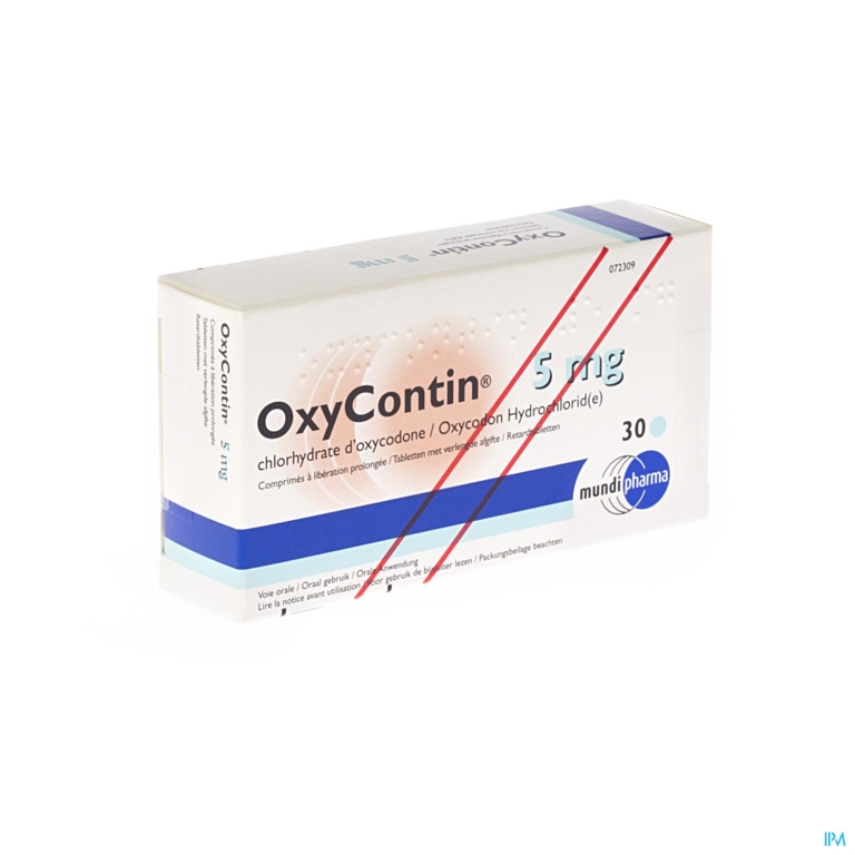 Oxycontin Tabl 30 X 5mg