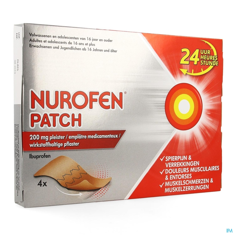 Nurofen Patch 200mg Pleister 4