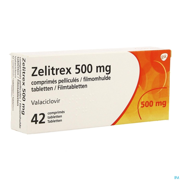 Zelitrex 500 Tabl 42x500mg