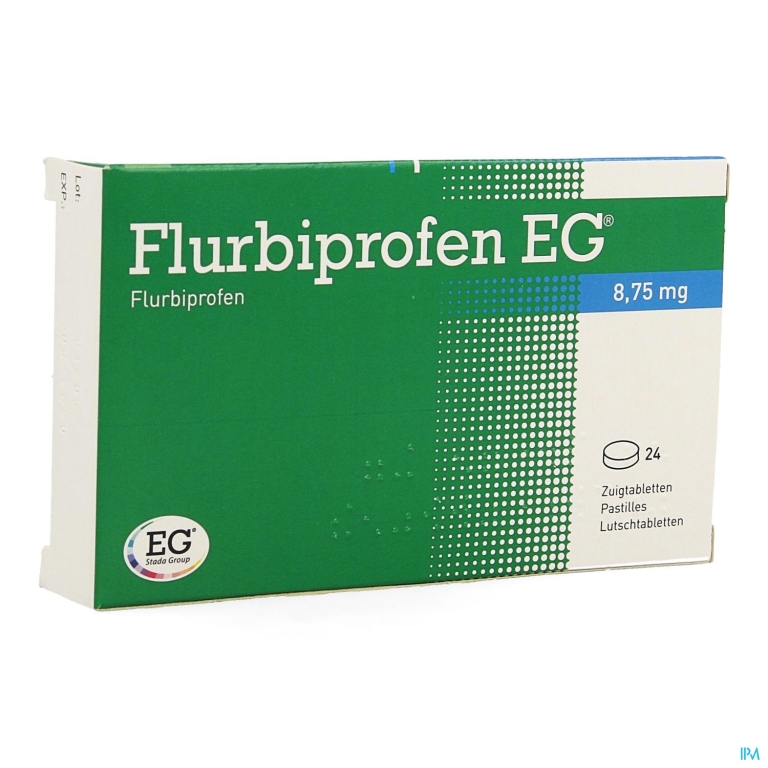 Flurbiprofen EG 8,75Mg Zuigtabletten 24