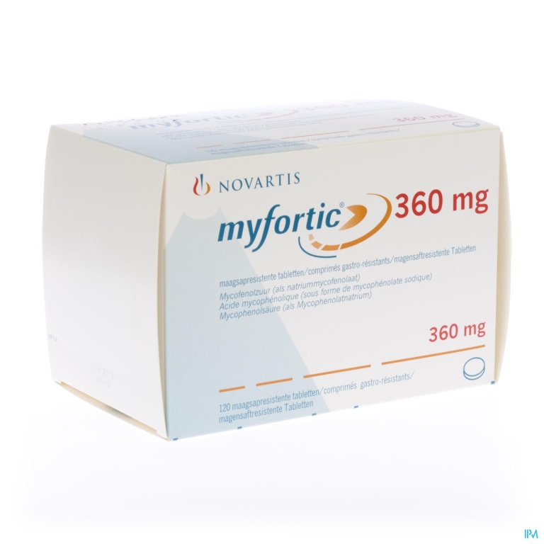 Myfortic 360mg Comp Enrob 120 X 360mg