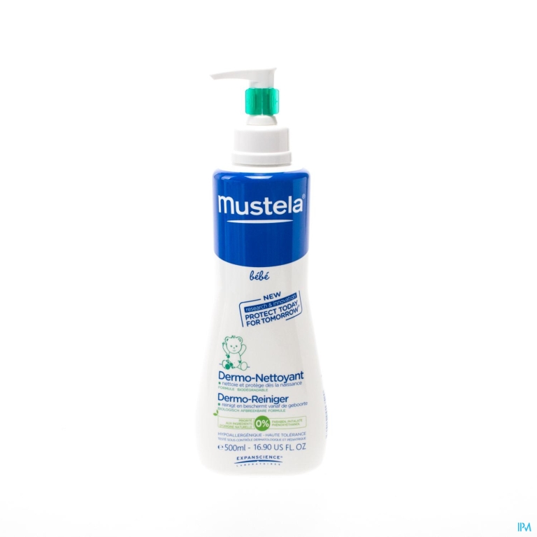 Mustela Bb Dermo Reiniger Nf + Pomp 500ml