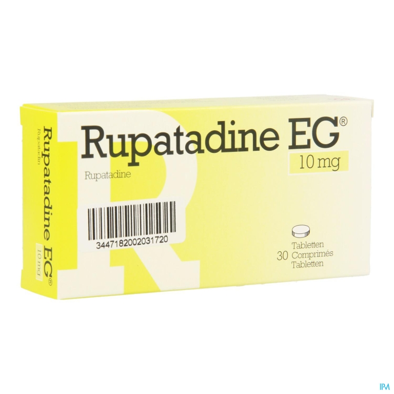 Rupatadine EG 10Mg Tabl 30X10Mg