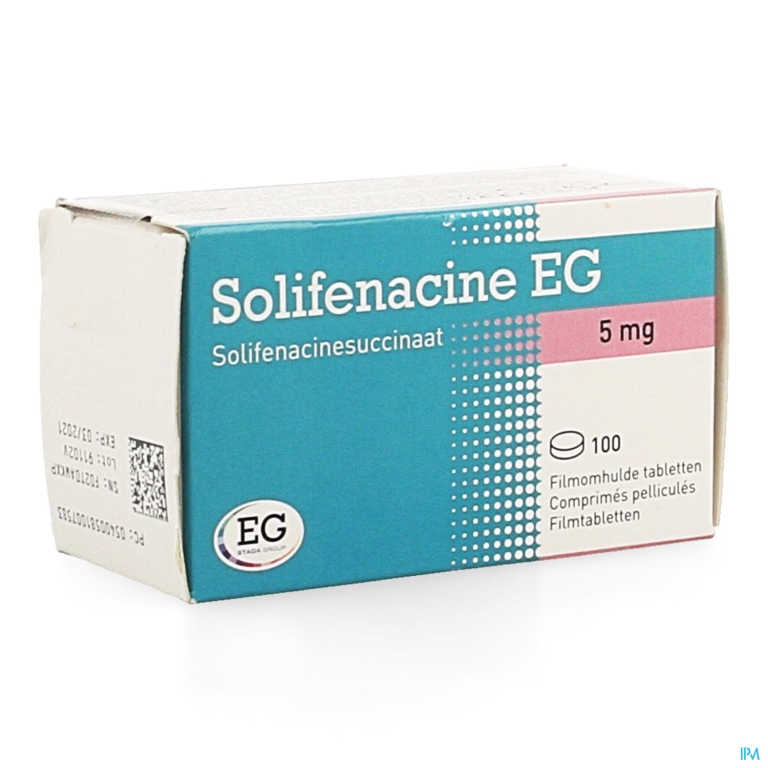 Solifenacine EG  5Mg Filmomh Tabl 100 Pvc/Alu
