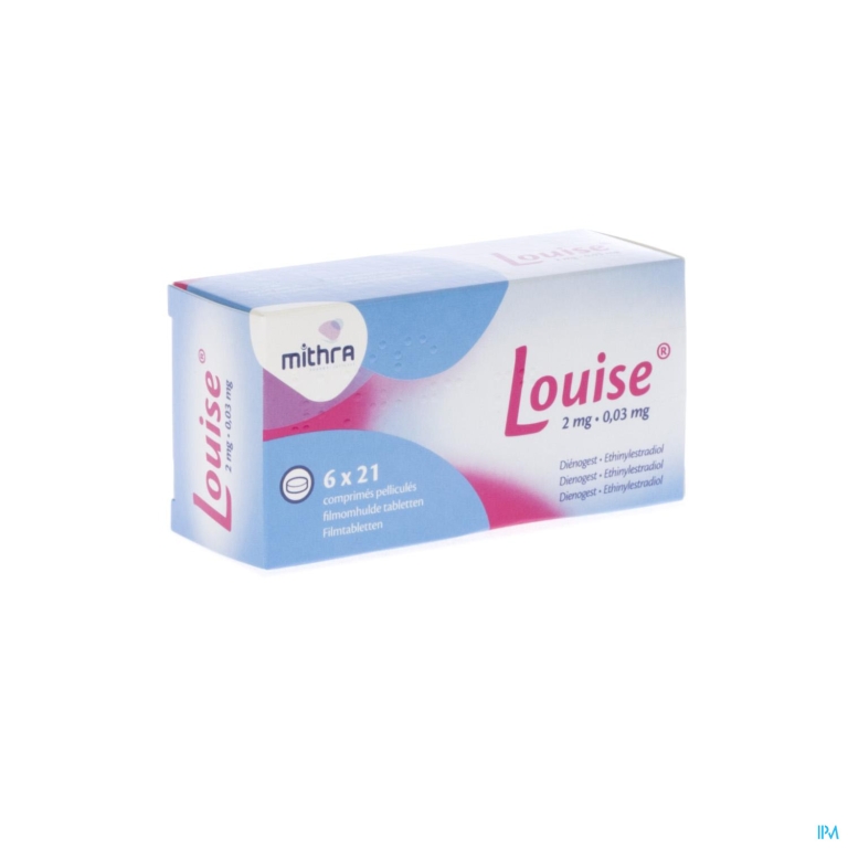 Louise 2mg/0,03mg Filmomh Tabl 6×21