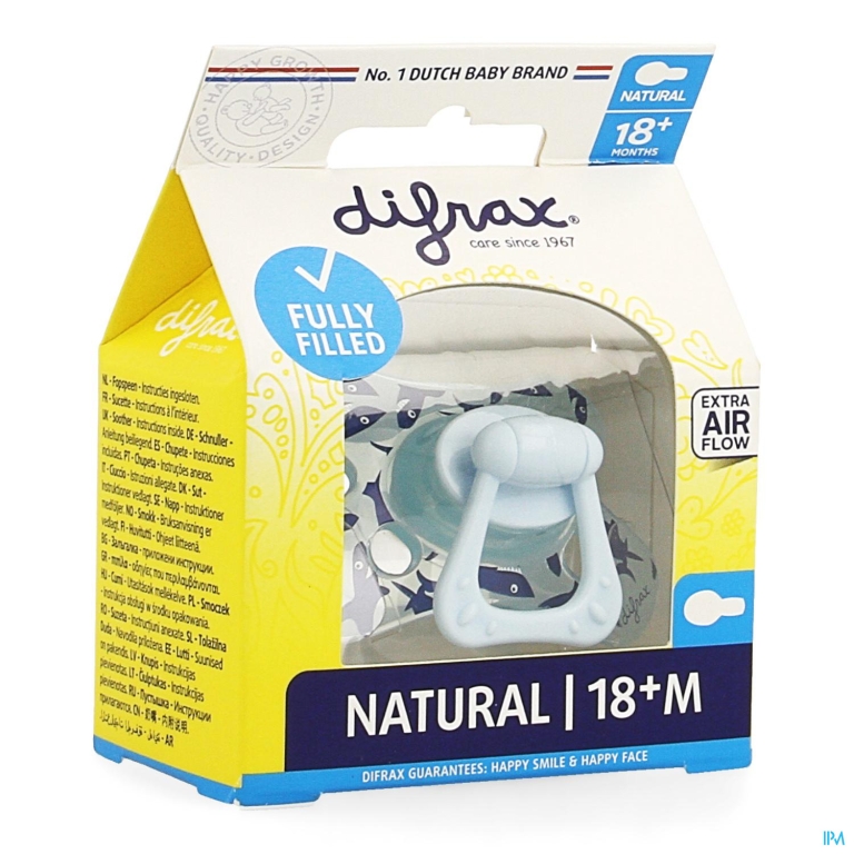 Difrax Fopspeen Natural 18+ M Boy