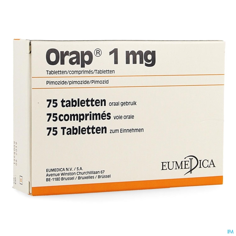 Orap Comp 75 X 1mg