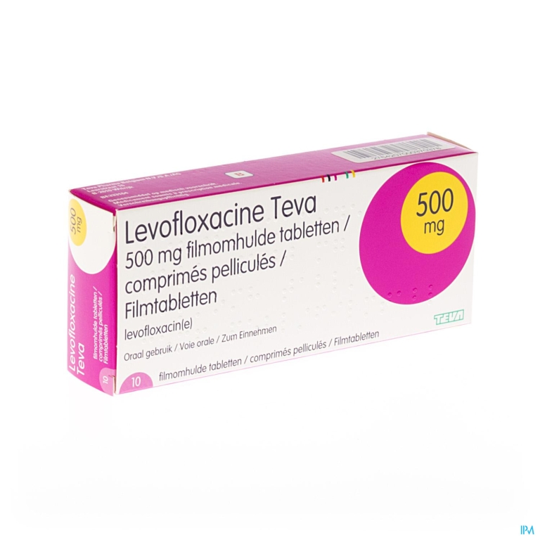 Levofloxacine Teva Comp 10 X 500mg