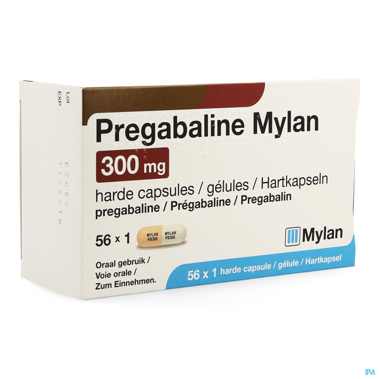 Pregabaline Mylan Caps 56 X 300mg