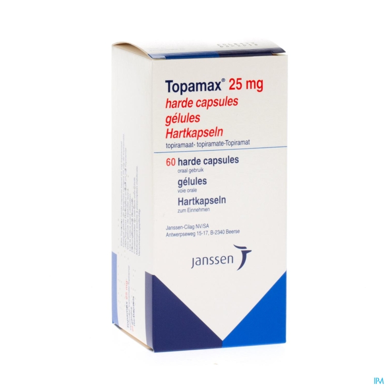 Topamax Caps Met Granul. 60 X 25mg