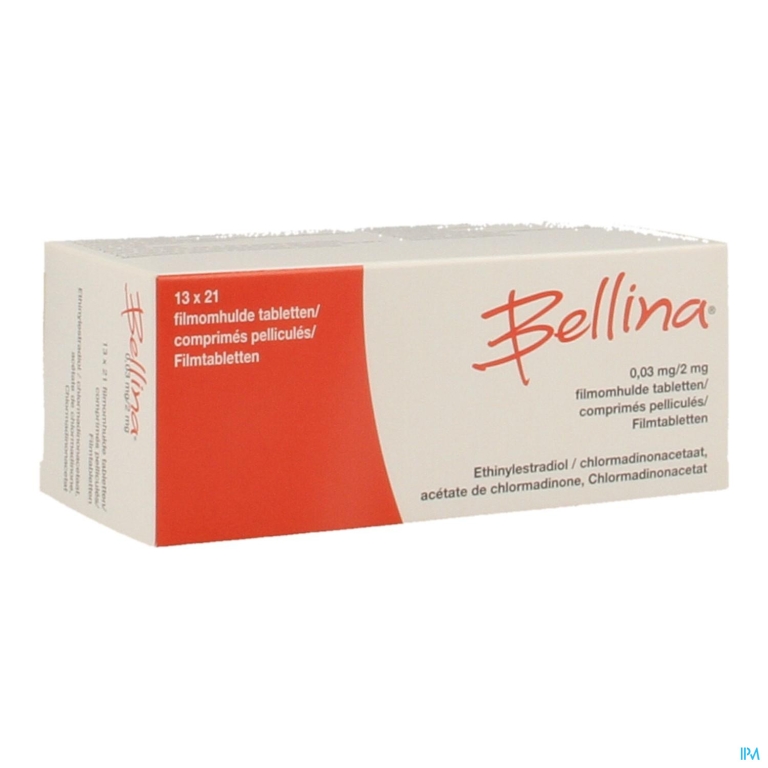 Bellina 0,03mg/2mg Comp 13 X 21