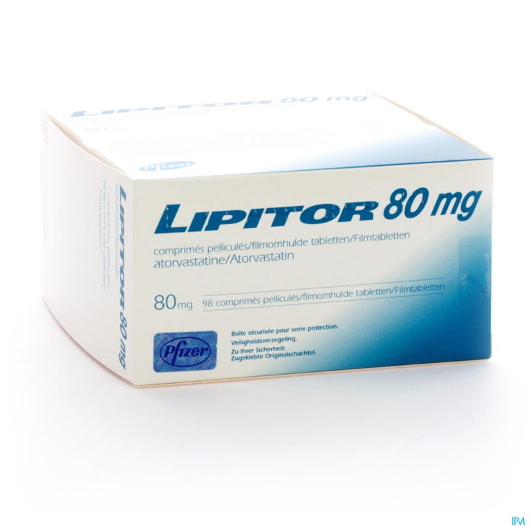 Lipitor 80mg Comp 98x80mg