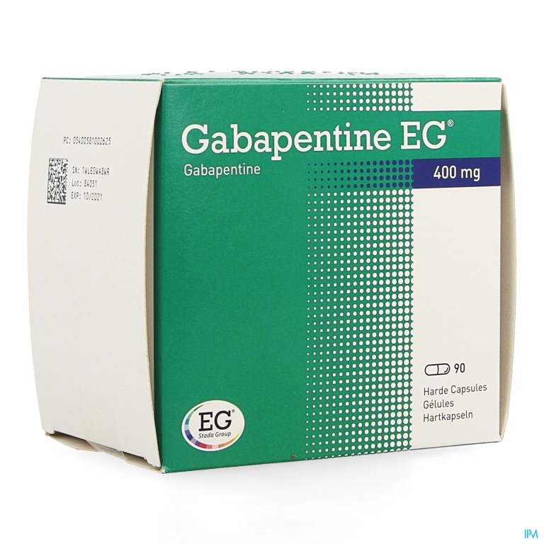 Gabapentine EG 400Mg Caps  90 X 400 Mg