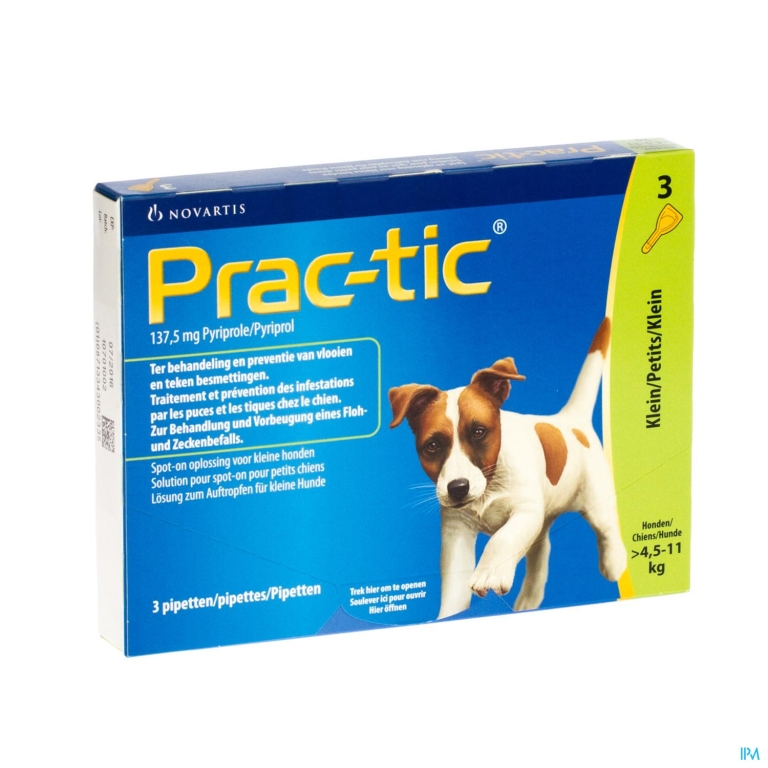 Prac-tic Spot-on A/vlo-teek Kleine Hond Pip.1×3