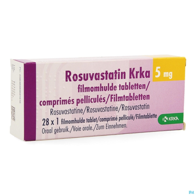 Rosuvastatin Hcs 5mg Filmomh Tabl 28