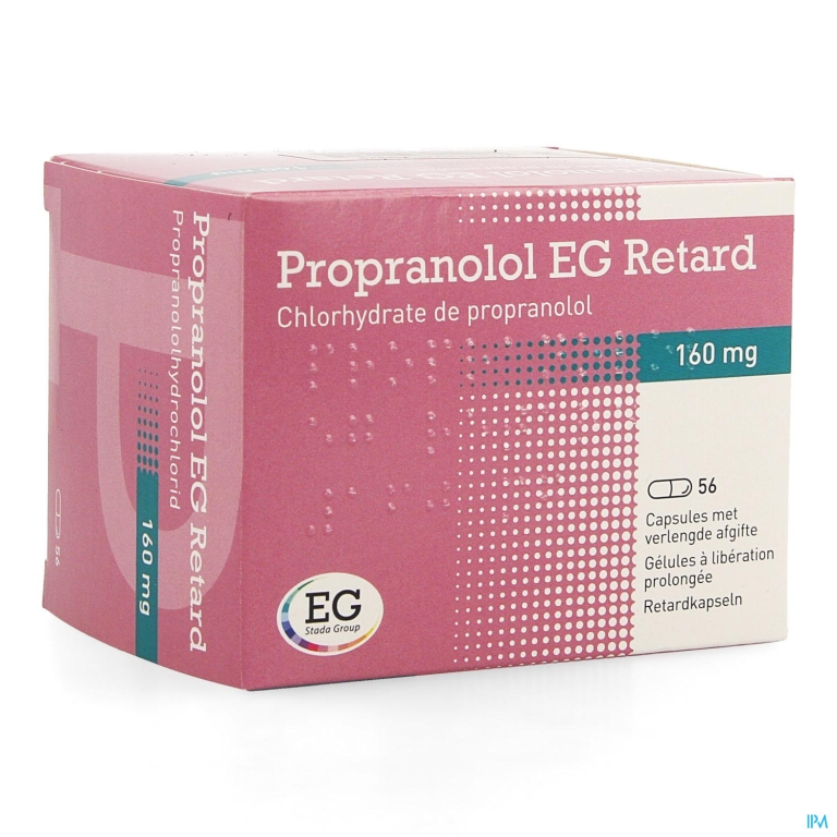 Propranolol Retard EG Caps  56X160Mg