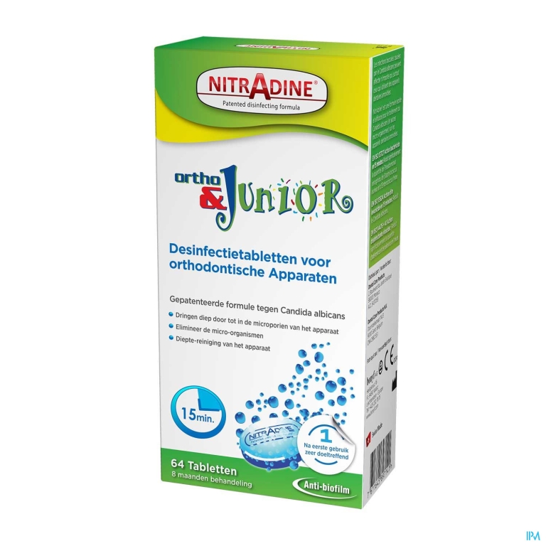 Nitradine Ortho & Junior Tabl 64