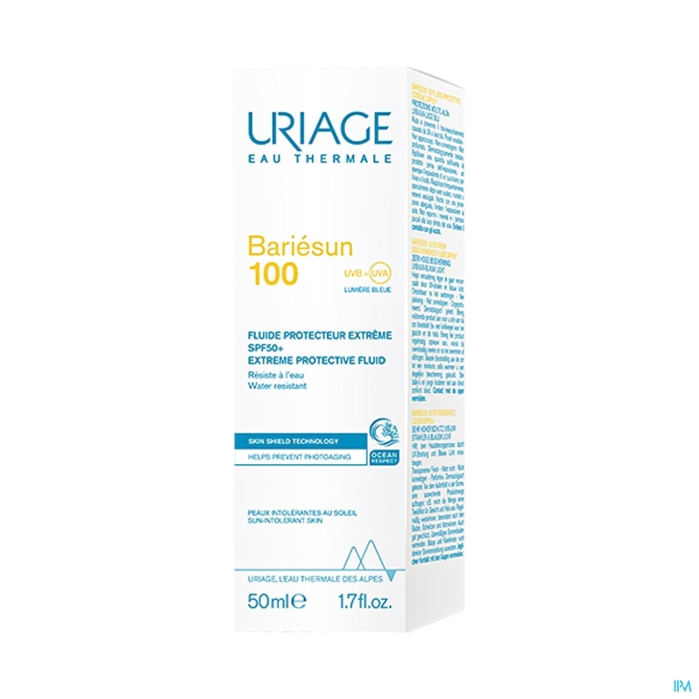 Uriage Bariesun Fluide 100 Ext. Besch. Ip50+ 50ml