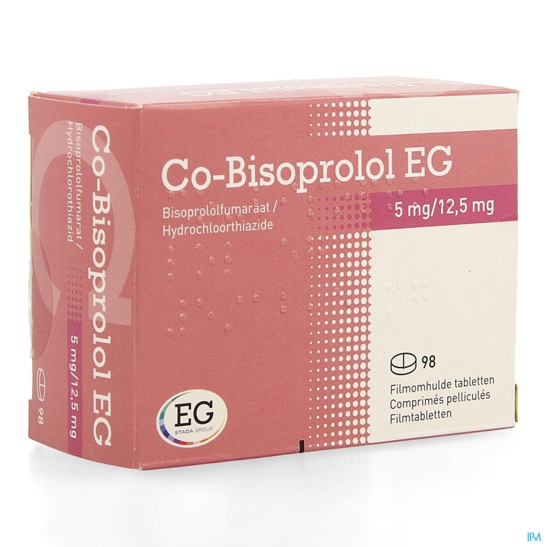 Co Bisoprolol EG 5,0Mg/12,50Mg Tabl 98