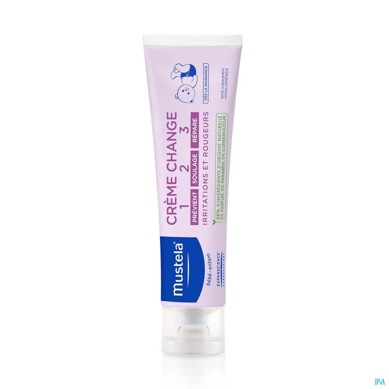 Mustela Bb Creme Luierwissel 1-2-3 100g