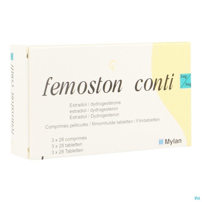 Femoston Conti Impexeco 1mg/5mg Comp 3 X 28 Pip