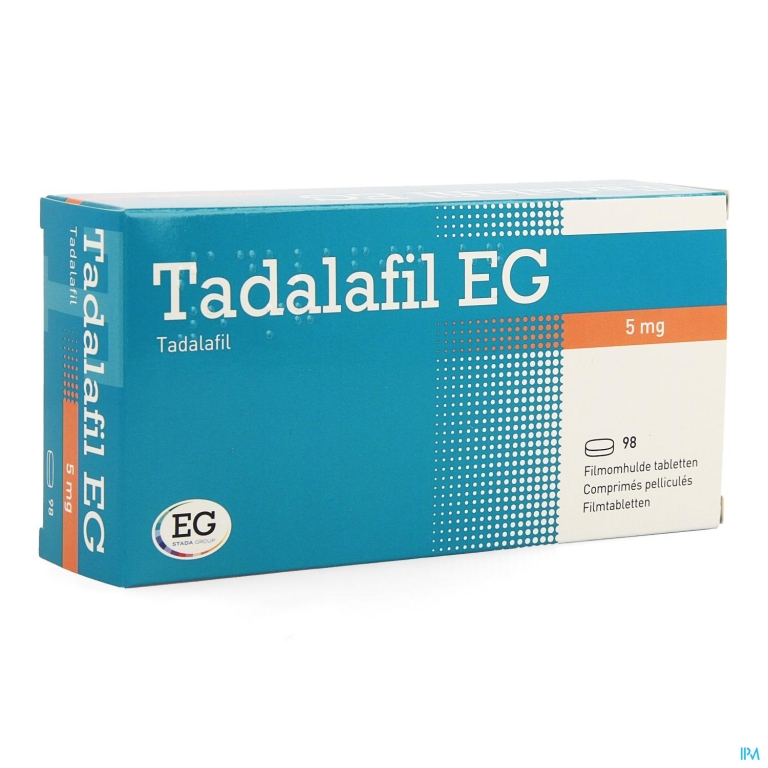 Tadalafil EG  5Mg Filmomh Tabl 98 X  5Mg