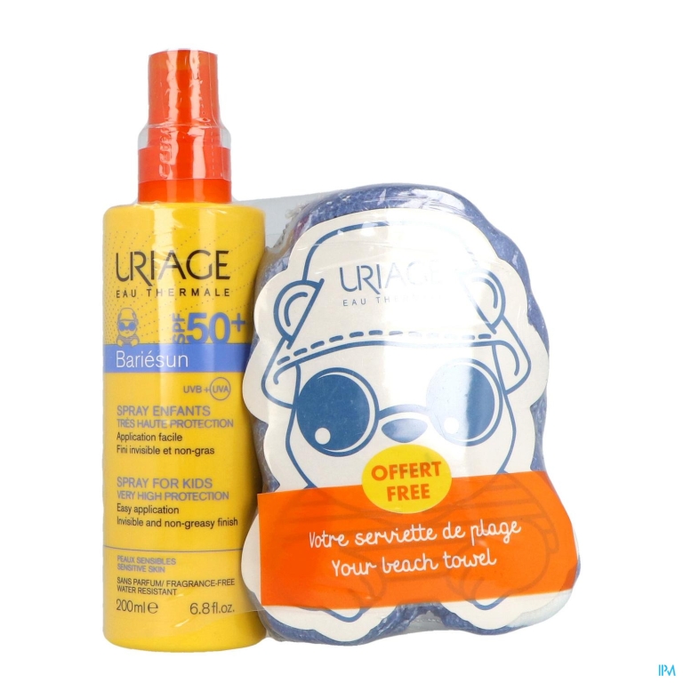 Uriage Bariesun Ip50+ Kind Spray 200ml+strandhand.