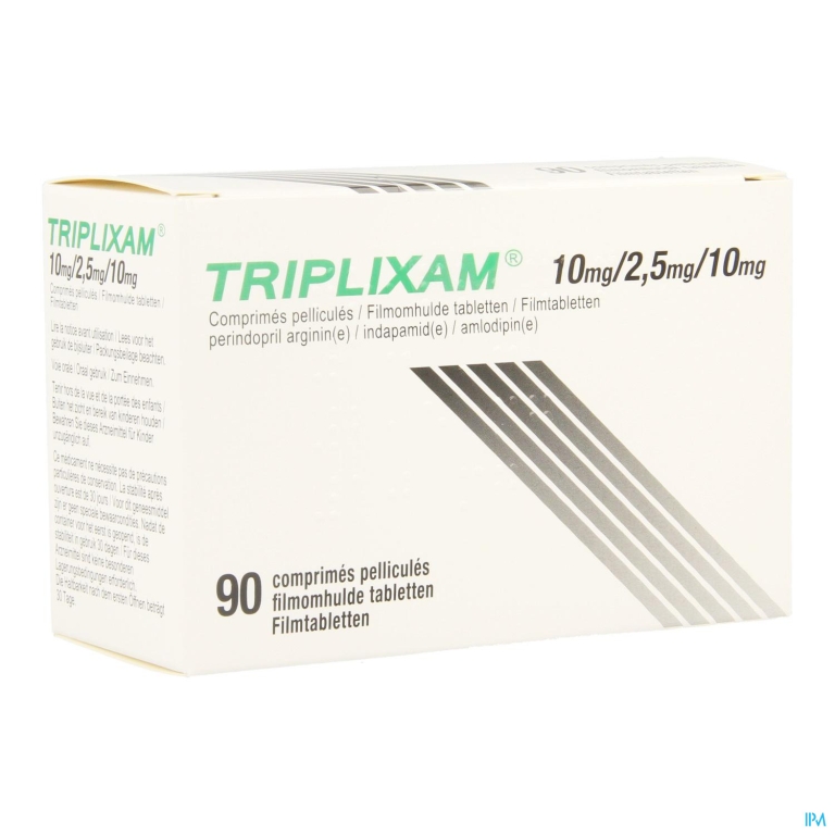 Triplixam 10mg/2,50mg/10mg Impex. Film.tabl 90 Pip