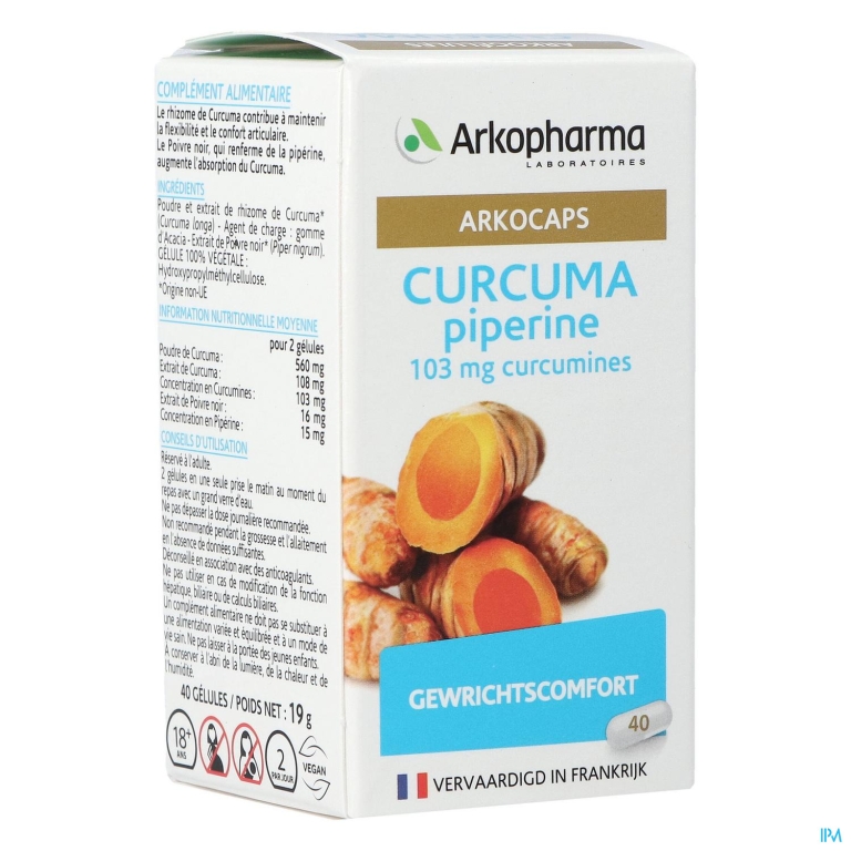 Arkocaps Curcuma Caps 40 Nf