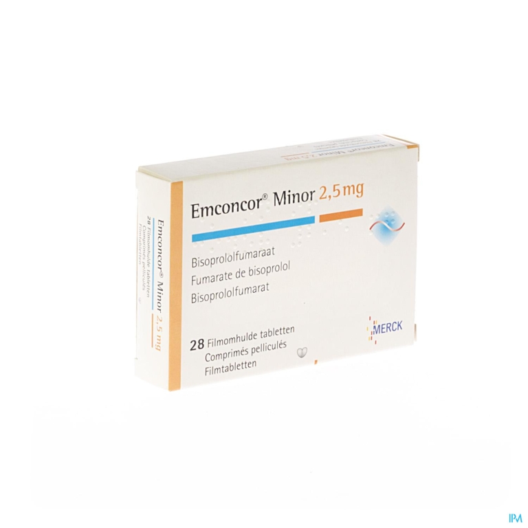 Emconcor Minor 2,5mg Tabl 28×2,5mg