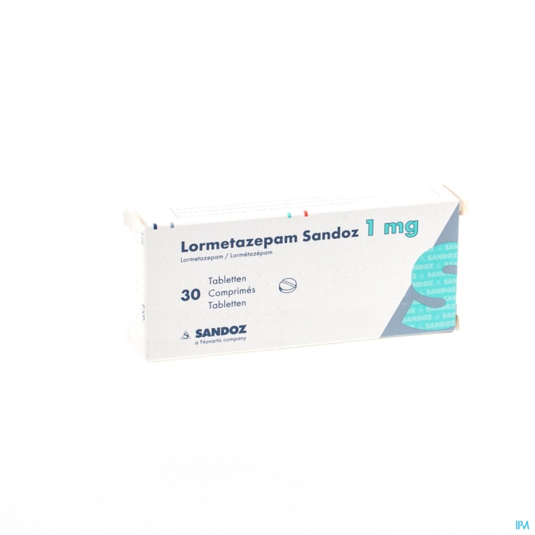 Lormetazepam Sandoz Comp 30 X 1mg