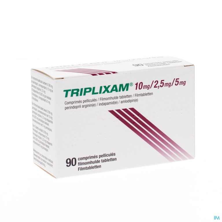 Triplixam 10mg/2,50mg/ 5mg Filmomh Comp 90