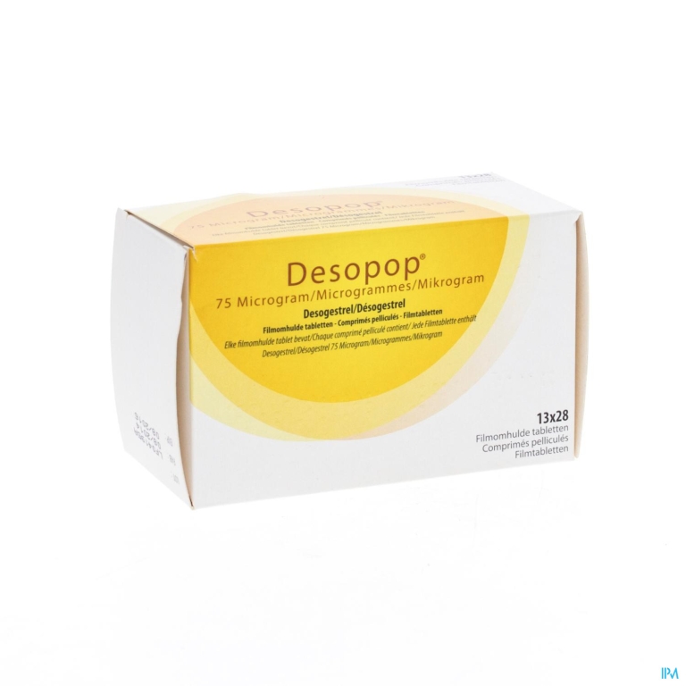 Desopop 75mcg Omhulde Tabl 13 X 28