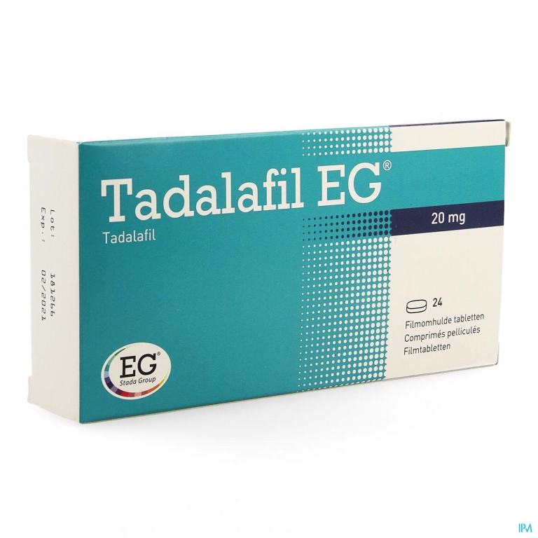 Tadalafil EG 20Mg Filmomh Tabl 24 X 20Mg