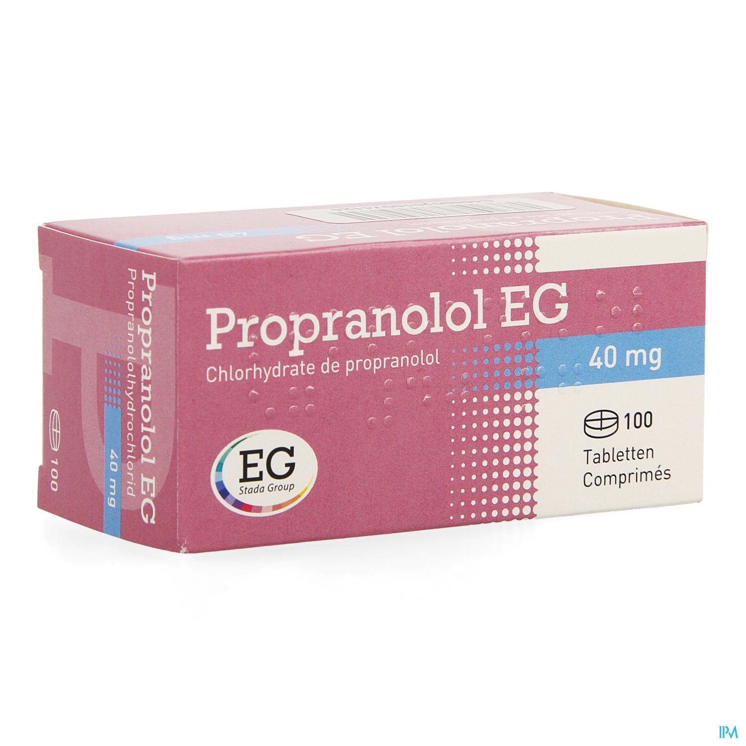 Propranolol EG        Tabl 100X40Mg