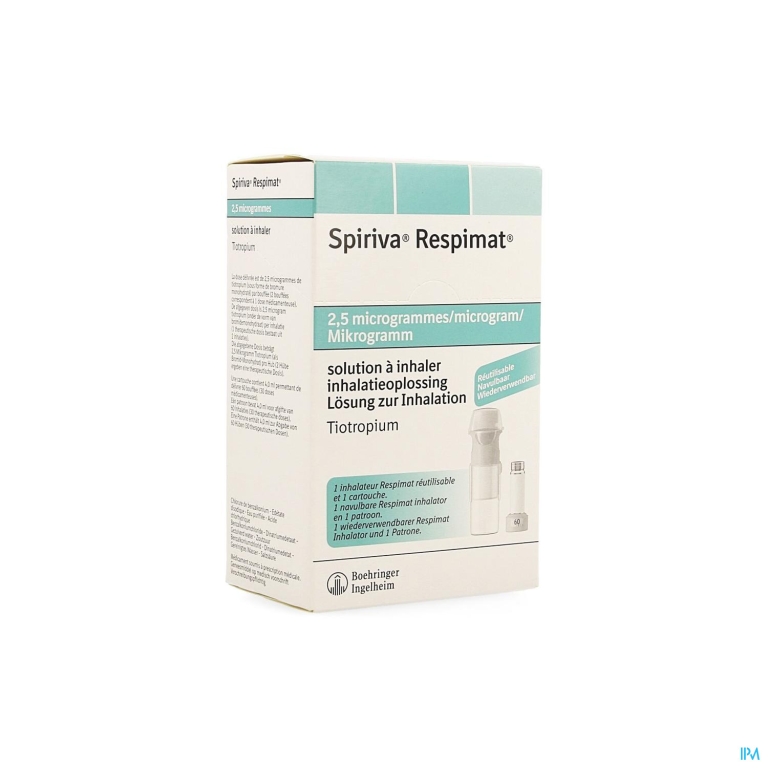 Spiriva Respimat 2,5mcg 60 Opl Inhal+1 Patroon