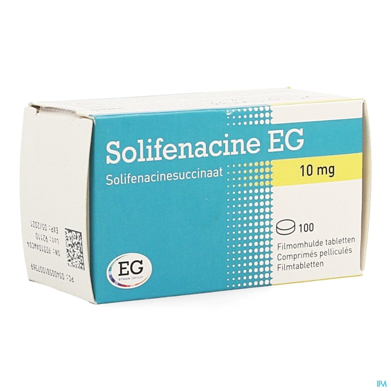 Solifenacine EG 10Mg Filmomh Tabl 100 Pvc/Alu