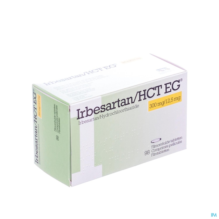 Irbesartan Hct EG 300 Mg/12,5 Mg Filmomh Tabl 98