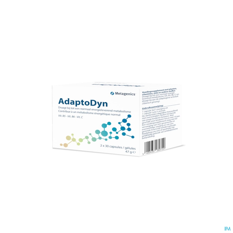 Adaptodyn Caps 2×30 28072 Metagenics