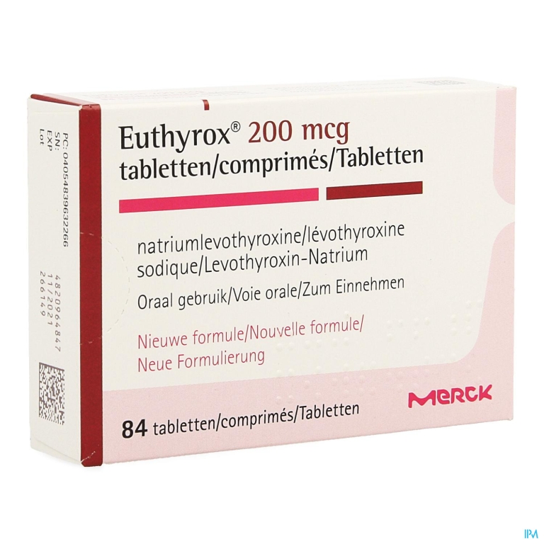 Euthyrox 200mcg Comp 84 Nf