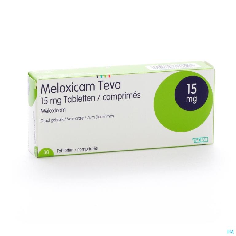 Meloxicam Teva 15mg Tabl 30 X 15mg