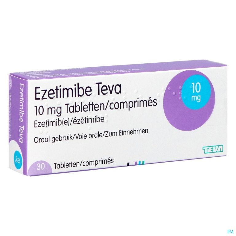 Ezetimibe Teva Generics 10mg Comp 30