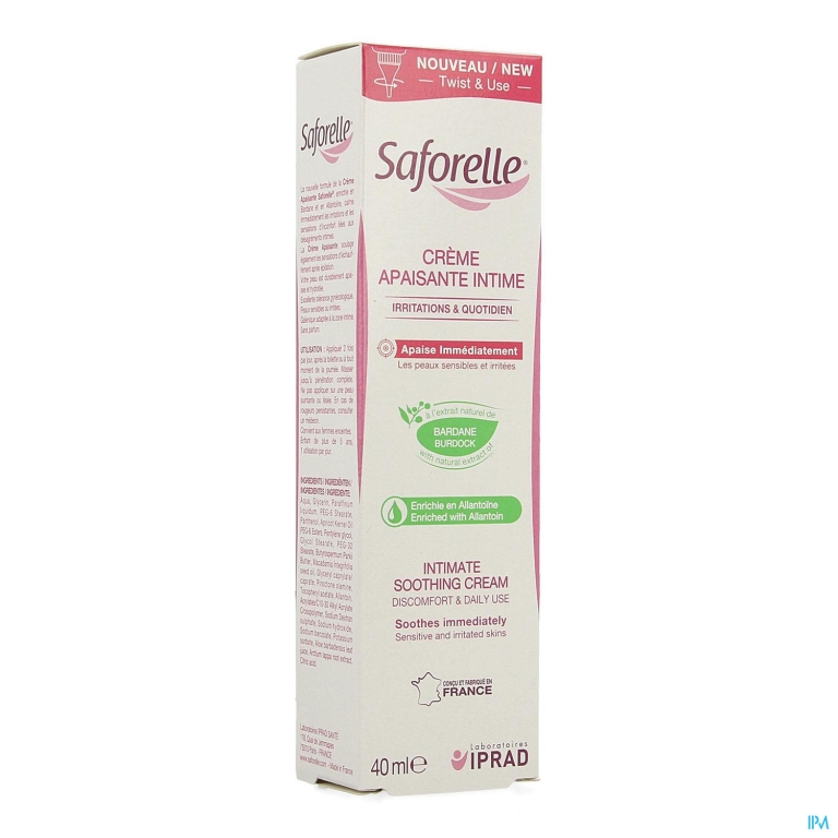 Saforelle Creme Verzachtend 40ml