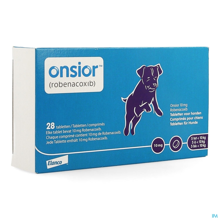 Onsior 10mg Hond 5,0kg – <10kg Tabl 28