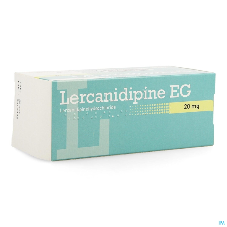 Lercanidipine EG 20 Mg Filmomh Tabl 98 X 20 Mg