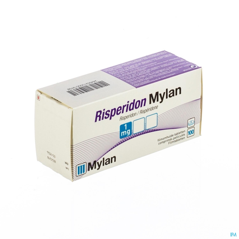 Risperidon Mylan 1mg Comp Pell 100