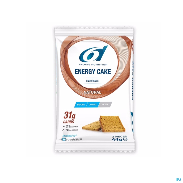 6d Sixd Energy Cake Natural 44g