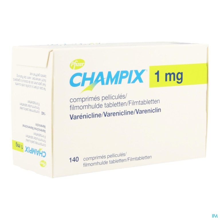 Champix Comp 140 X 1mg Aclar/pvc/alu