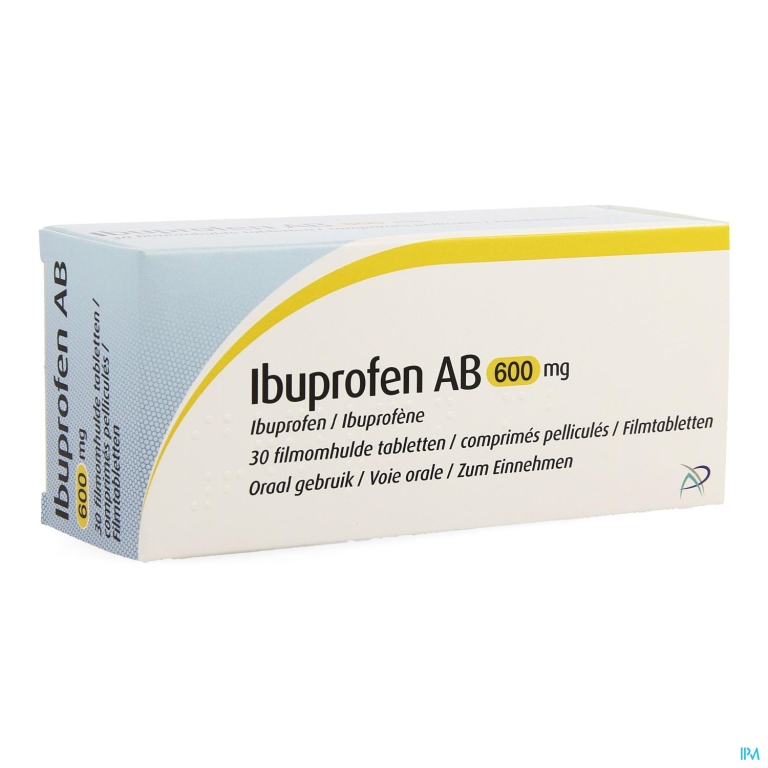 Ibuprofen Ab 600mg Filmomh Tabl 30 X 600mg